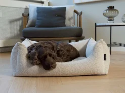 - Billy Bouclé hundeseng - Beige - Medium - 80x60x26 cm^Nordog Outlet