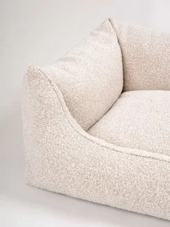 - Billy Bouclé hundeseng - Beige - Small - 60x44x20 cm*Nordog Clearance