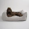 - Billy Bouclé hundeseng Taupe - Large - 100 x 78 x 28 cm*Nordog Best