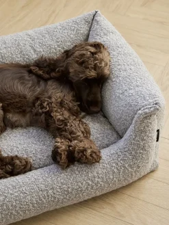 - Billy Bouclé hundeseng Taupe - medium - 80 x 60 x 26 cm^Nordog Clearance