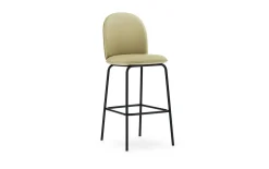 - Ace Bar Chair 75 cm Upholstery Black Steel*Normann Copenhagen Hot