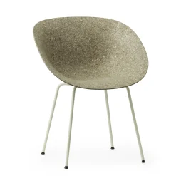 - Armstol - Mat Chair - Seaweed - Creme/Stål*Normann Copenhagen New