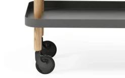 - Block Table - Grå med ben i Ask*Normann Copenhagen Online