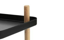 - Block Table - Sort med ben i Eg^Normann Copenhagen Hot