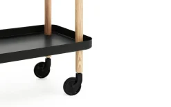 - Block Table - Sort med ben i Eg^Normann Copenhagen Hot