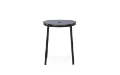 - Circa Stool 45 cm Black Steel - Sort skammel*Normann Copenhagen Best