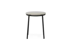 - Circa Stool 45 cm Uph. Black Steel*Normann Copenhagen Sale