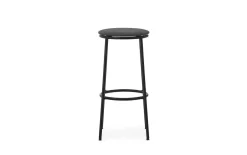 - Circa Barstool 75 cm Uph. Black Steel*Normann Copenhagen New