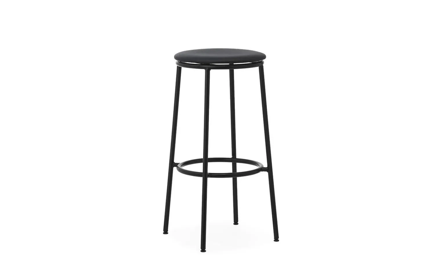 - Circa Barstool 75 cm Uph. Black Steel*Normann Copenhagen Online