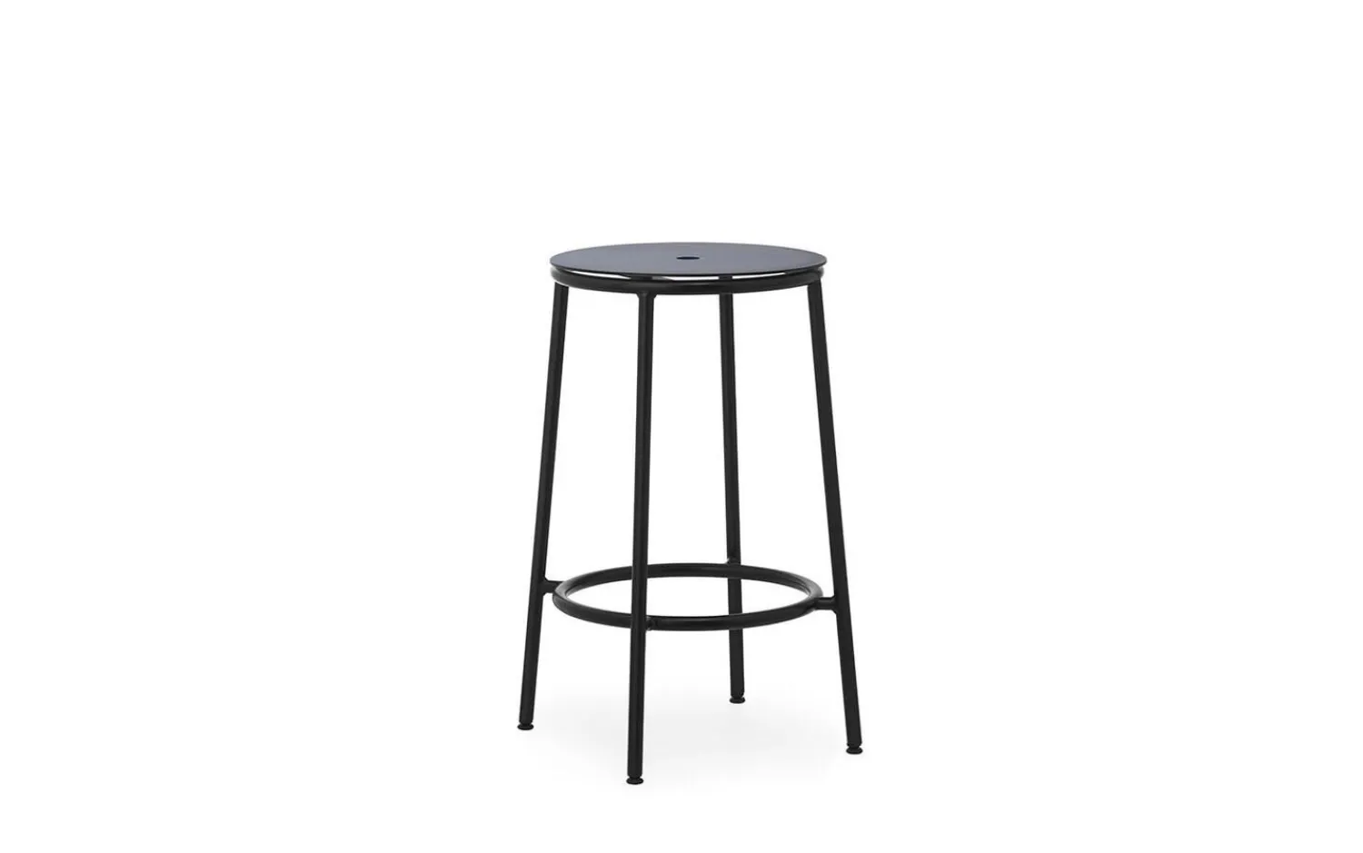 - Circa Barstool 65 cm Black Steel*Normann Copenhagen Discount