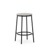 - Circa Barstool 65 cm Uph. Black Steel*Normann Copenhagen Outlet