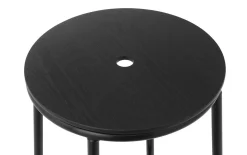 - Circa Stool 45 cm Black Steel^Normann Copenhagen Online