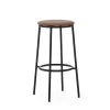 - Circa Barstool 75 cm Uph. Black Steel^Normann Copenhagen Best