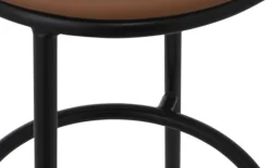 - Circa Barstool 75 cm Uph. Black Steel^Normann Copenhagen Best