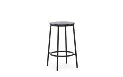 - Circa Barstool 65 cm Black Steel^Normann Copenhagen Outlet