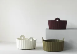 - Colu Basket Burgundy^Normann Copenhagen