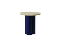 - Dit Table Bright Blue - Travertine Light^Normann Copenhagen Hot