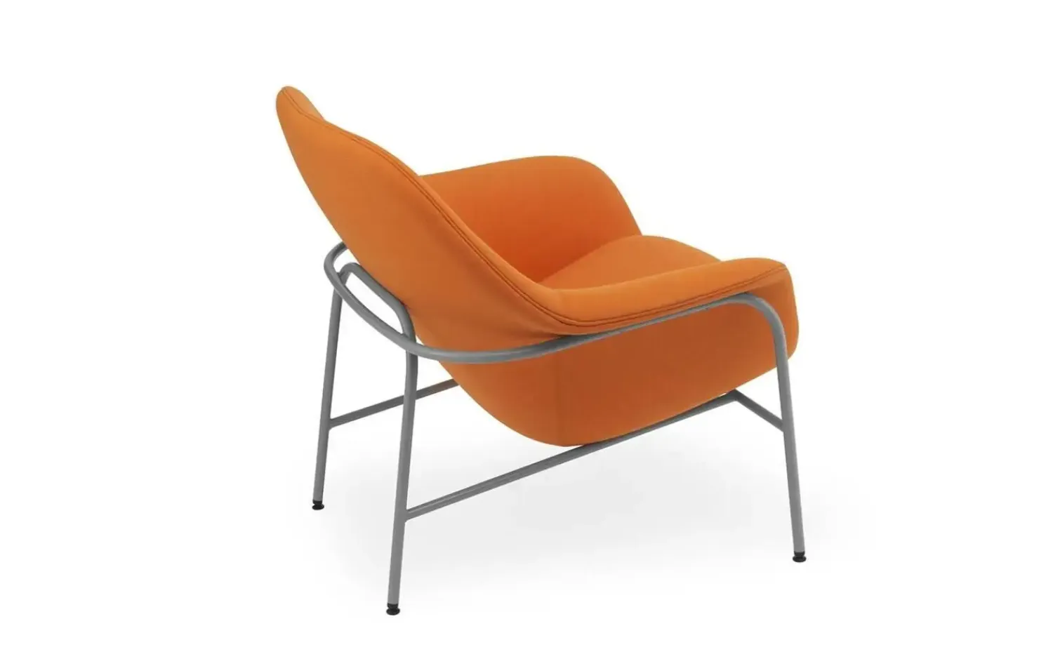 - Drape Lounge Chair Low Grey Steel*Normann Copenhagen Hot