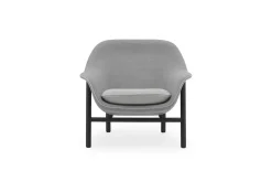 - Drape Lounge Chair Low Black Oak^Normann Copenhagen Discount