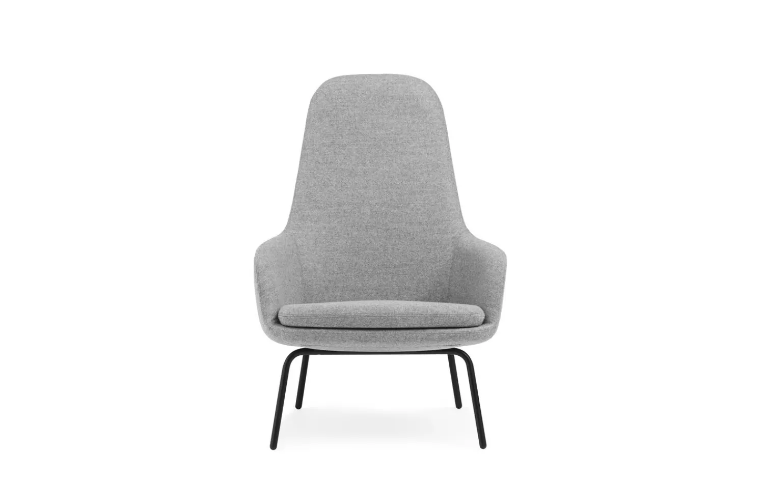 - Era Lounge Chair High Black Steel^Normann Copenhagen Clearance