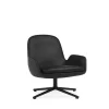 - Era Lounge Chair Low Swivel Black Alu*Normann Copenhagen