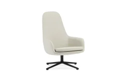 - Era Lounge Chair High Swivel Black Alu^Normann Copenhagen Best