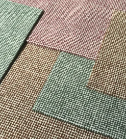 - Flick Rug 200x300 cm - Off White/Burgundy*Normann Copenhagen Outlet