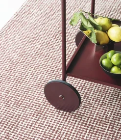 - Flick Rug 200x300 cm - Off White/Burgundy*Normann Copenhagen Outlet