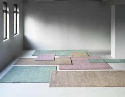 - Flick Rug 170x240 cm - Off White/Dark Green*Normann Copenhagen Sale