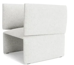 - Fold Lounge Chair - lys grå - Hallingdal 110^Normann Copenhagen Hot