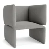 - Fold Lounge Chair - grå - Remix 133*Normann Copenhagen Discount