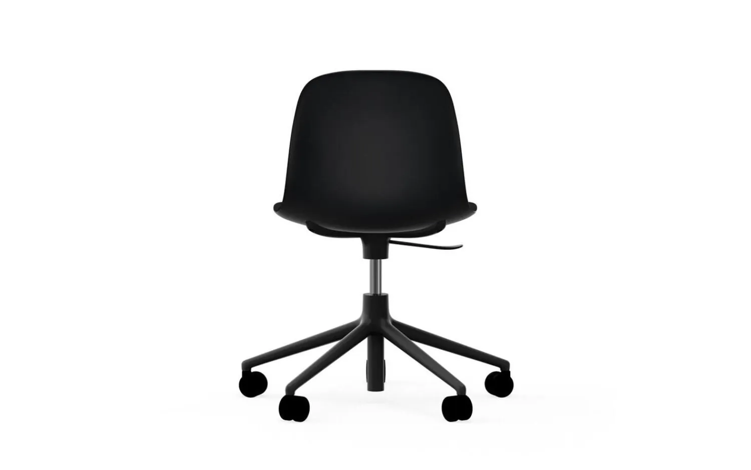 - Form Chair Swivel 5W Gas Lift Black Alu*Normann Copenhagen