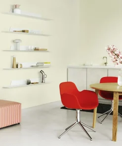 - Form Armstol Swivel 5W med hjul - Sort/Blå^Normann Copenhagen Online