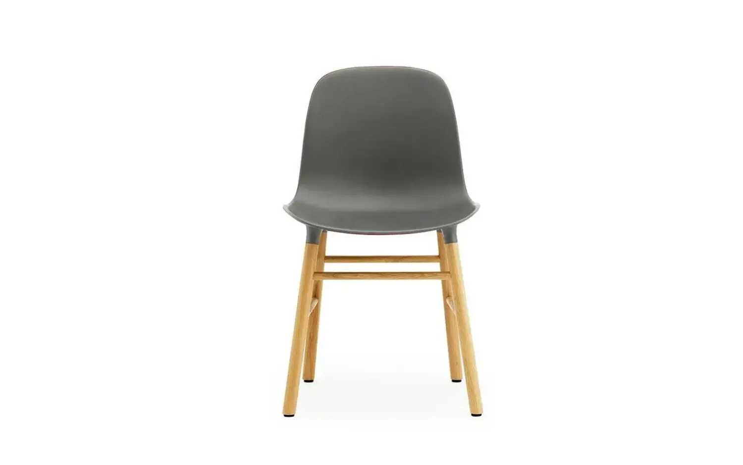 - Form Chair Oak - Stol - Grå og Eg^Normann Copenhagen Hot