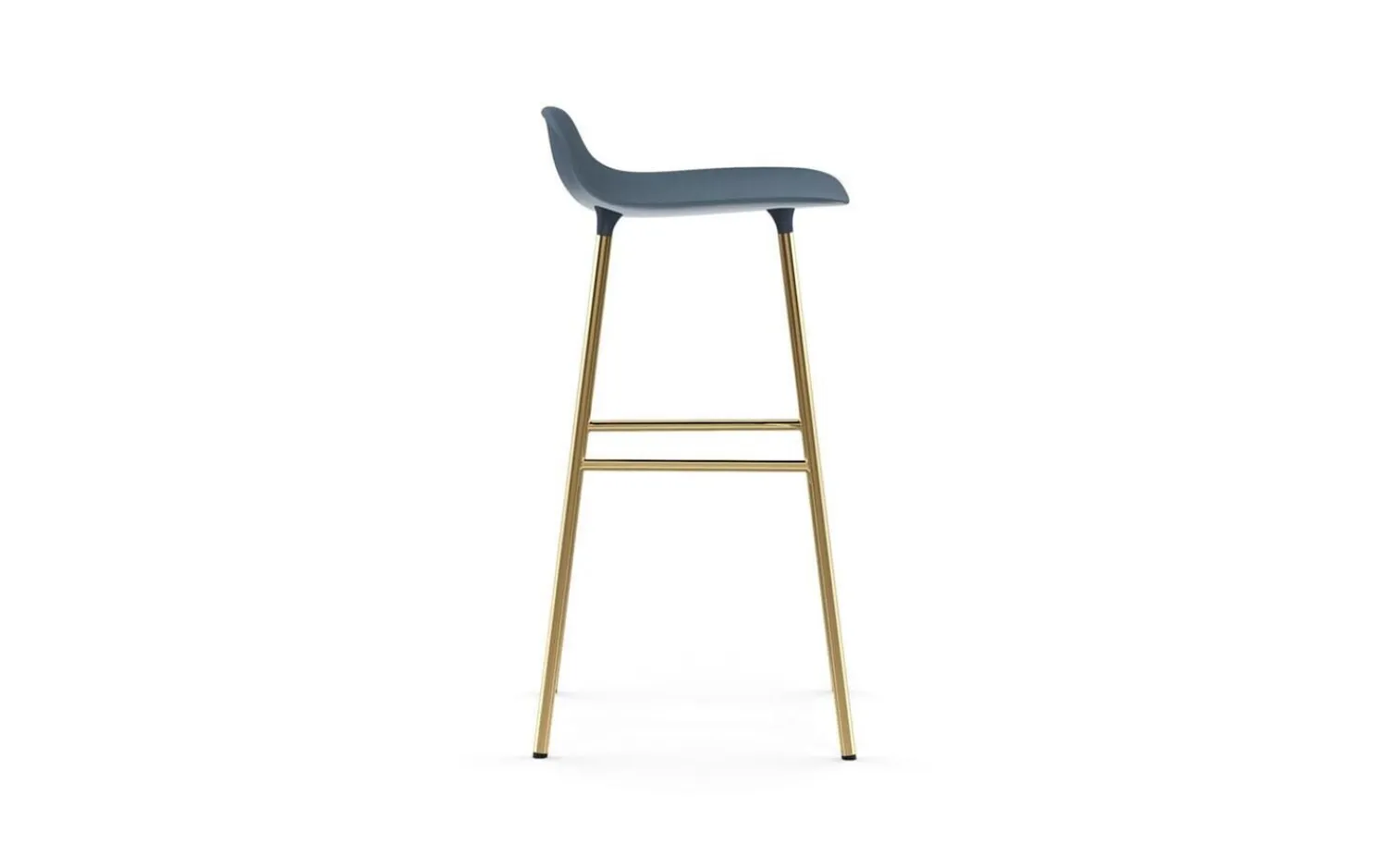 - Form Barstool 75 cm Brass^Normann Copenhagen New
