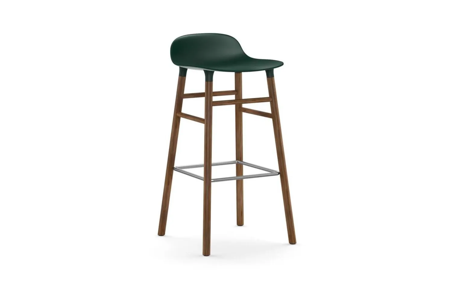 - Form Barstool 75 cm Walnut*Normann Copenhagen New