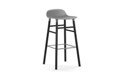 - Form Barstool 75 cm Black Oak*Normann Copenhagen Online