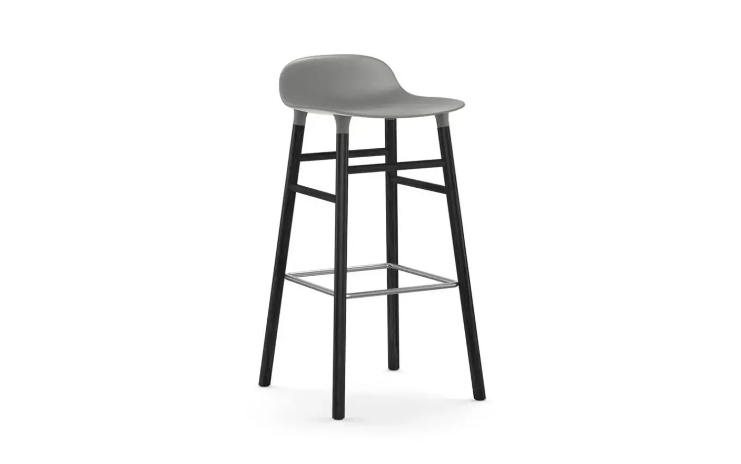 - Form Barstool 75 cm Black Oak*Normann Copenhagen Online
