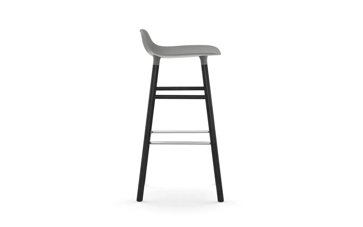 - Form Barstool 75 cm Black Oak*Normann Copenhagen Online