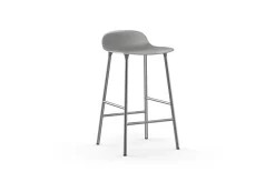 - Form Barstool 65 cm Chrome*Normann Copenhagen Clearance