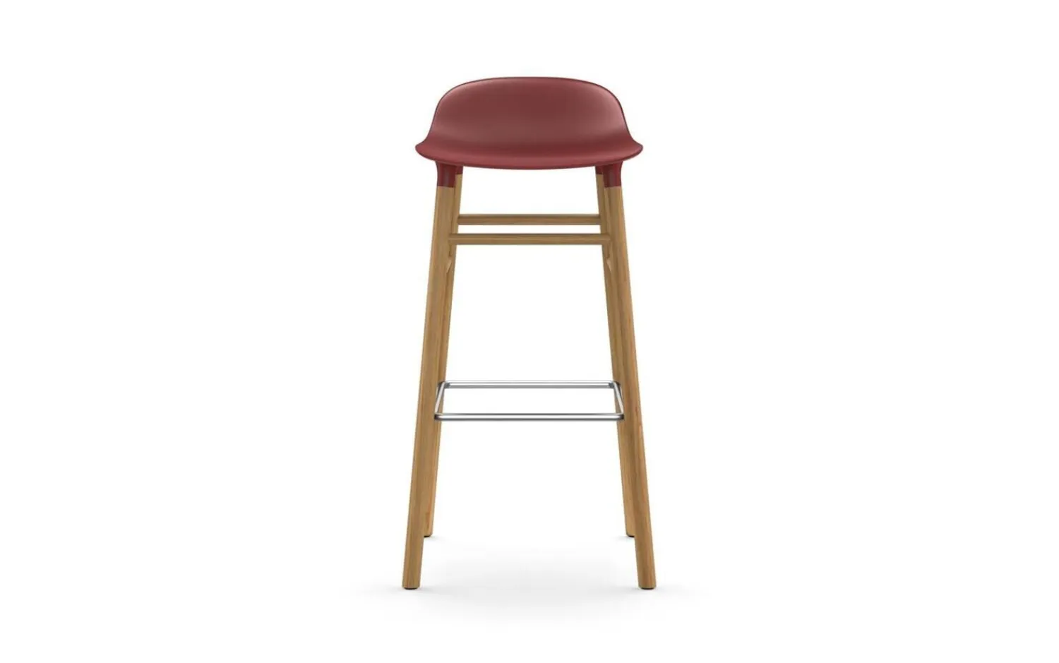 - Form Barstool 75 cm Oak^Normann Copenhagen Sale