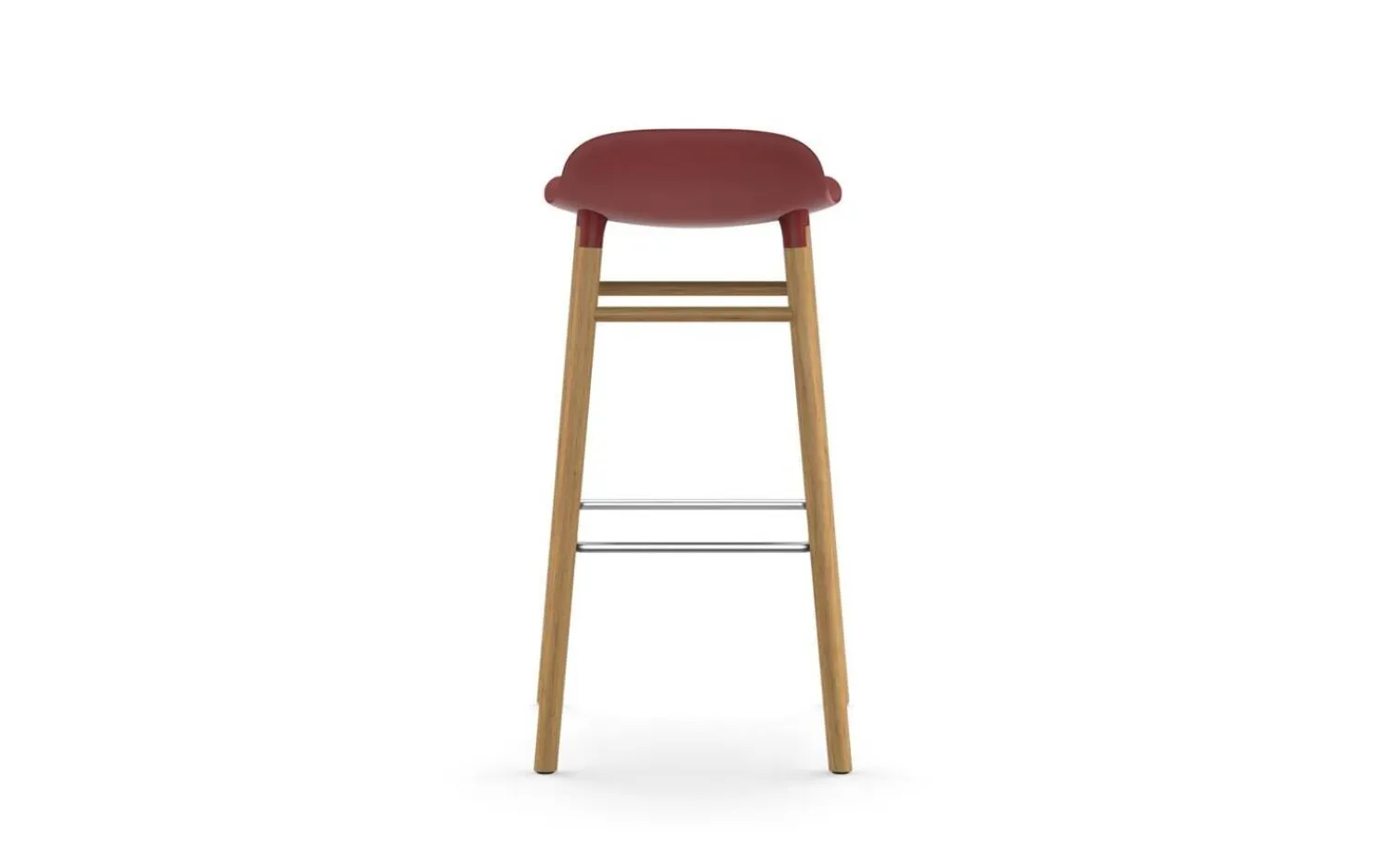 - Form Barstool 75 cm Oak^Normann Copenhagen Sale