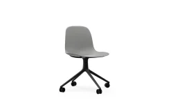 - Form Chair Swivel 4W Black Alu^Normann Copenhagen Outlet
