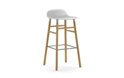 - Form Barstool 75 cm Oak*Normann Copenhagen