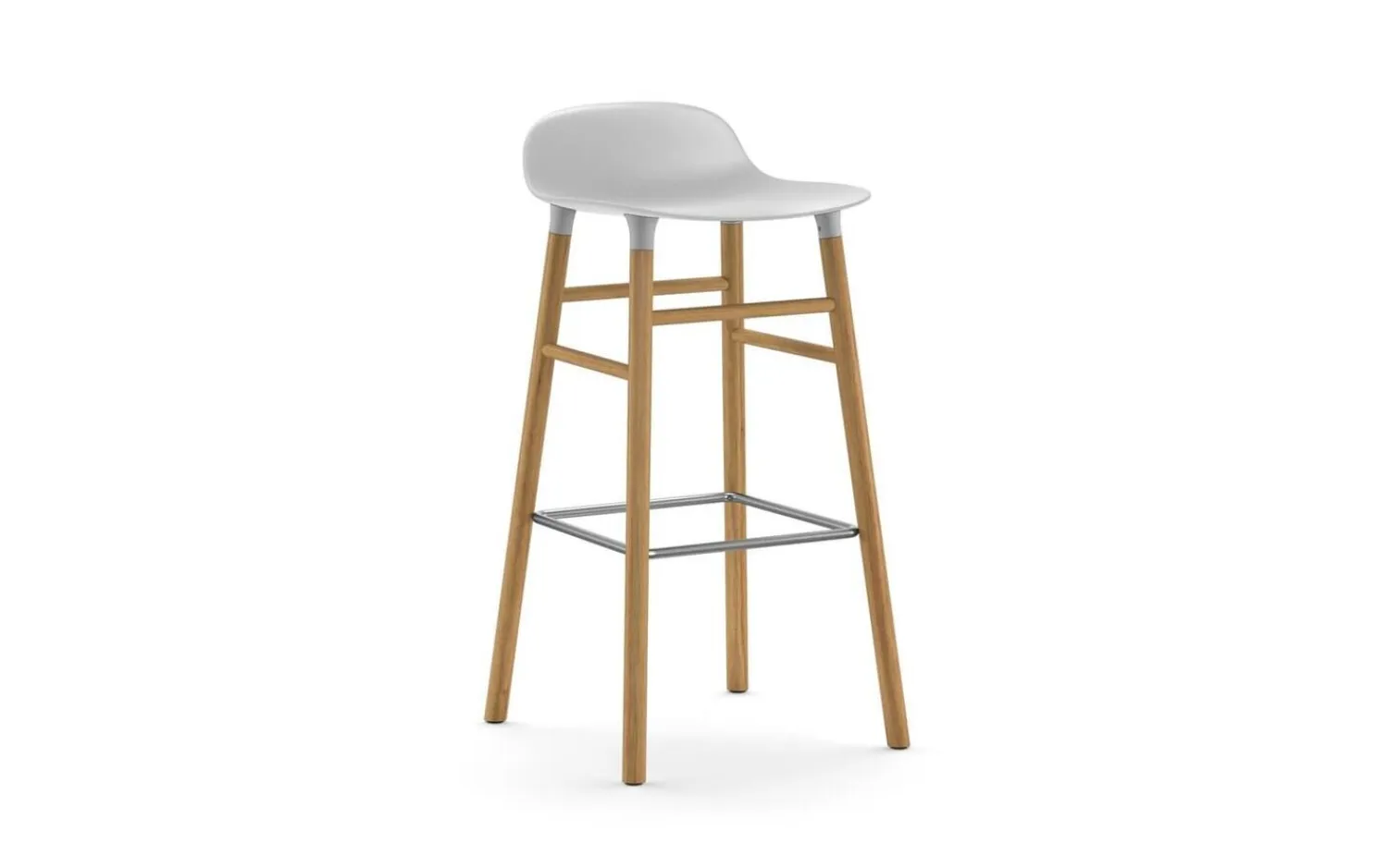 - Form Barstool 75 cm Oak*Normann Copenhagen