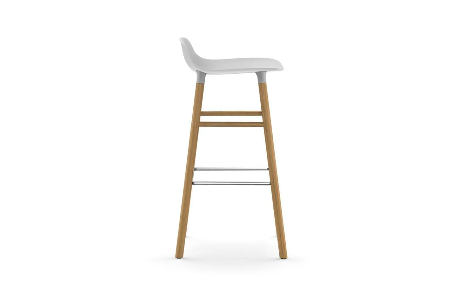 - Form Barstool 75 cm Oak*Normann Copenhagen