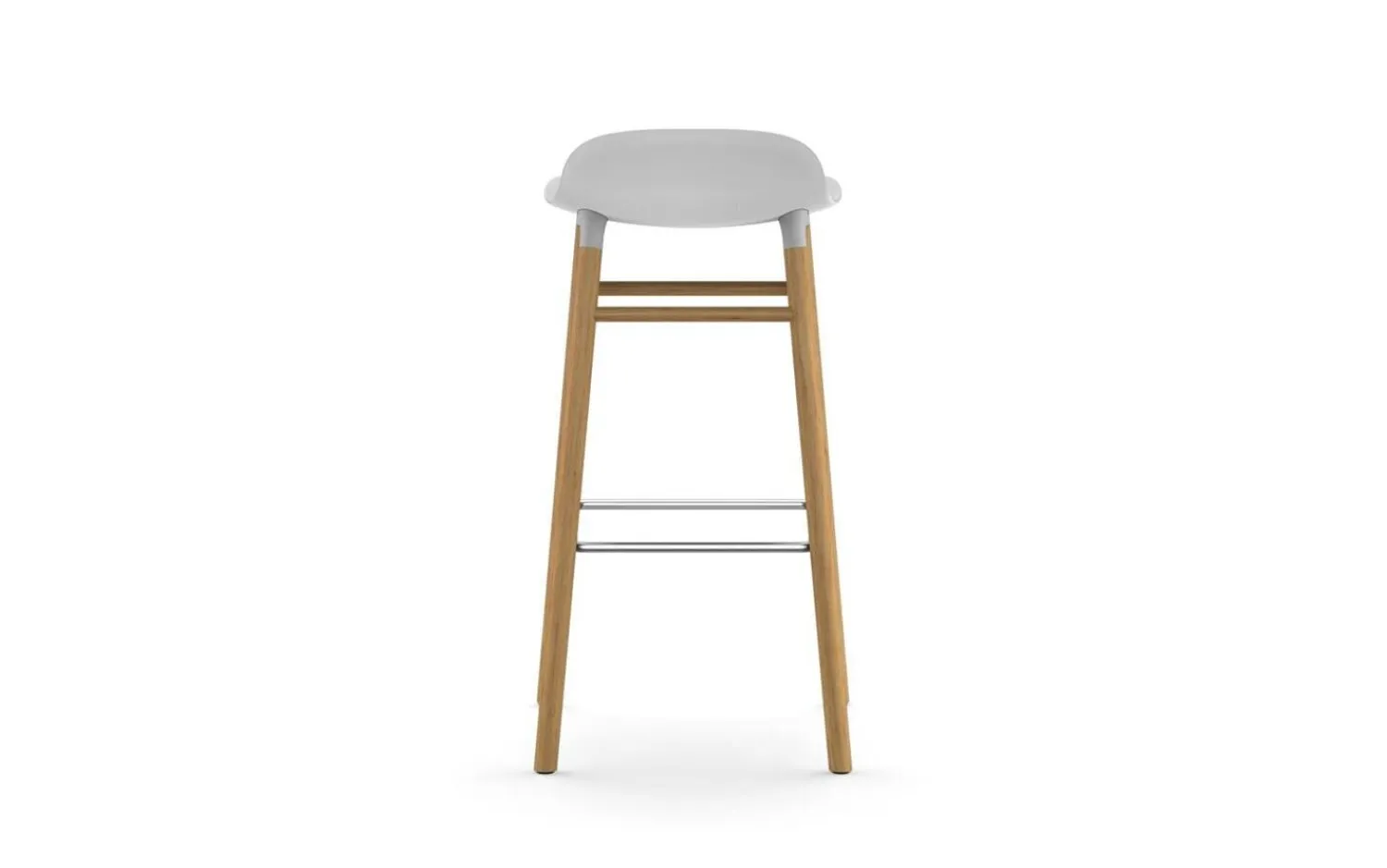 - Form Barstool 75 cm Oak*Normann Copenhagen