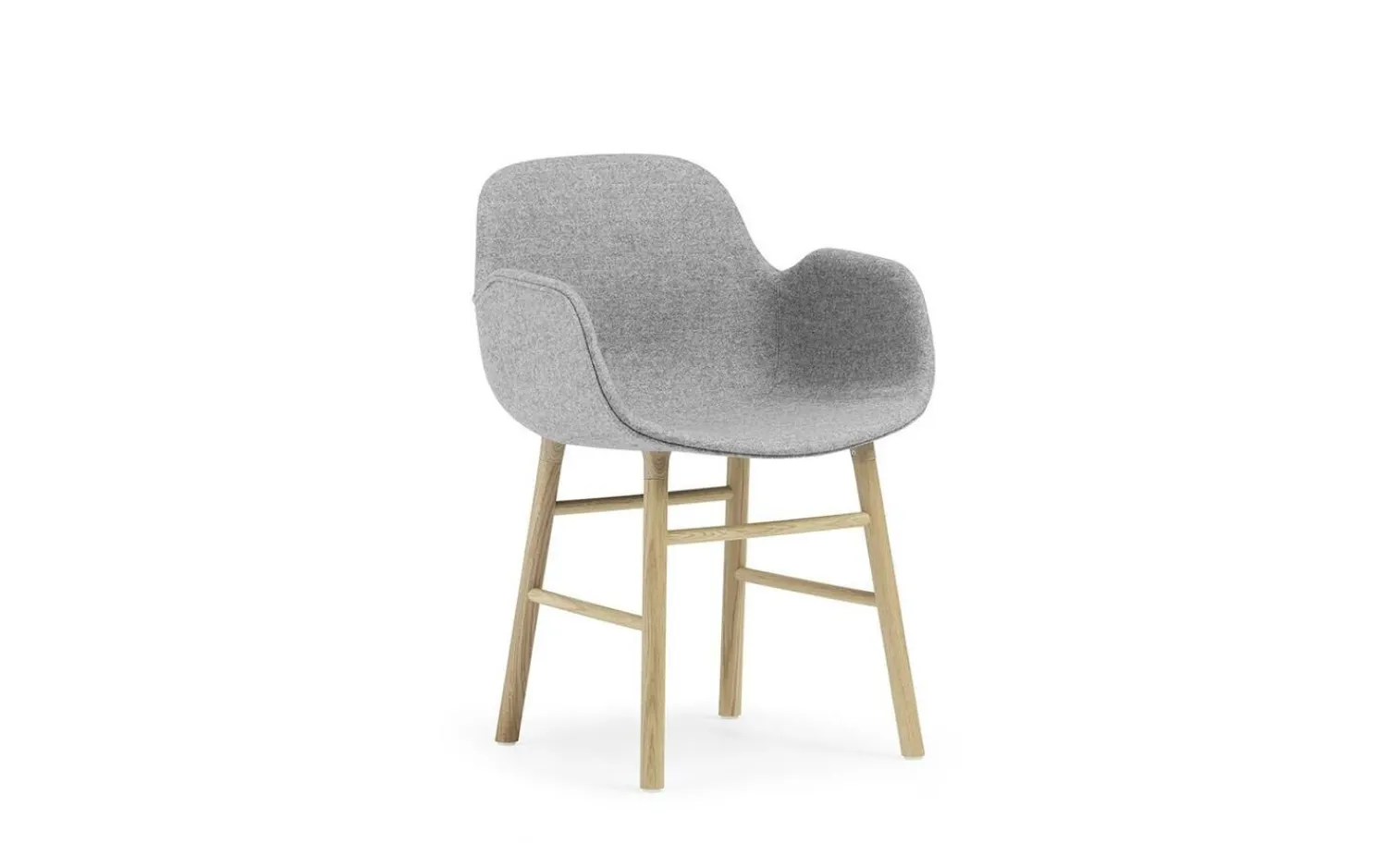 - Form Armchair Full Upholstery Oak^Normann Copenhagen