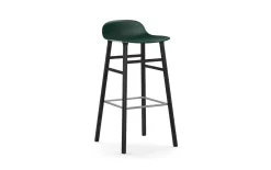 - Form Barstool 75 cm Black Oak*Normann Copenhagen