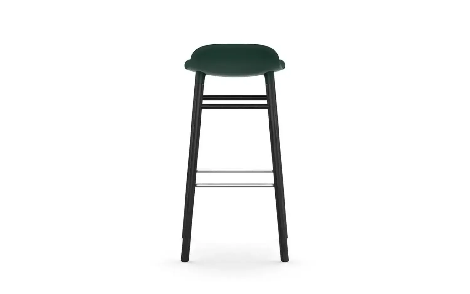 - Form Barstool 75 cm Black Oak*Normann Copenhagen